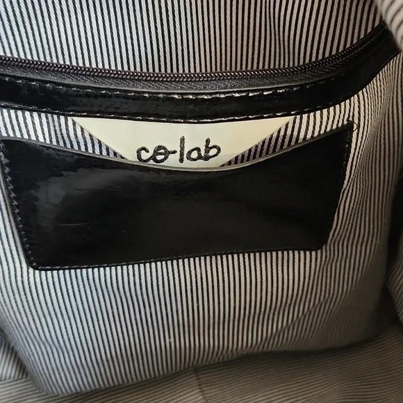 Co-Lab Black Tote Shoulder Bag with Sleek Design - Picture 6 of 11